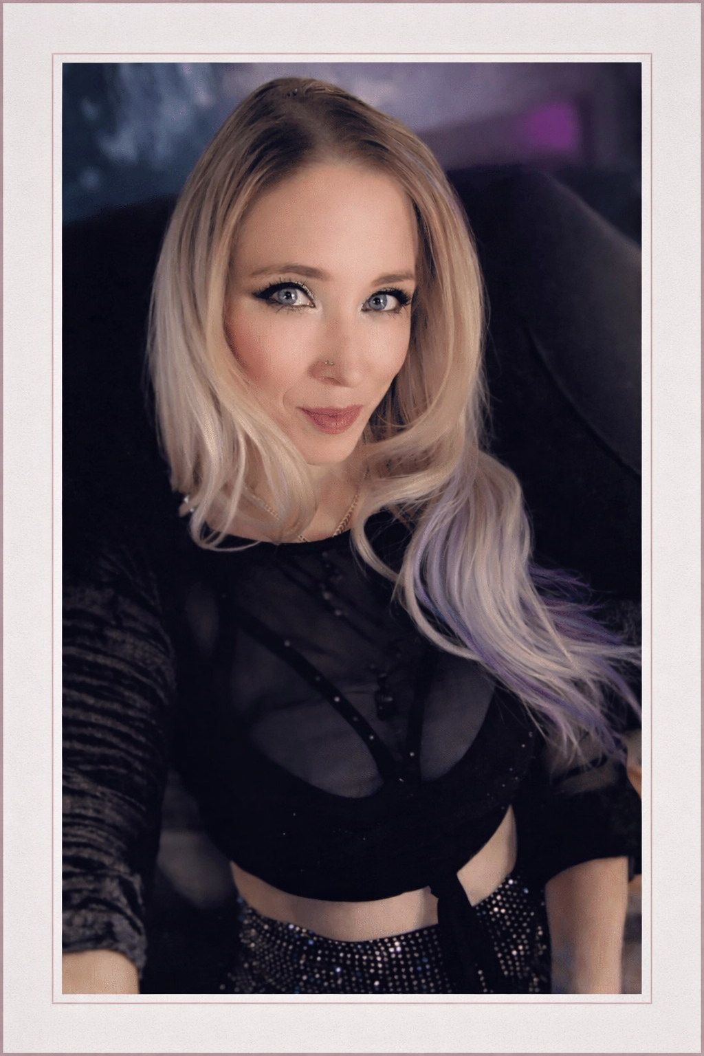 Goddess Jessica Jade portrait with soft gaze and calm, confident presence