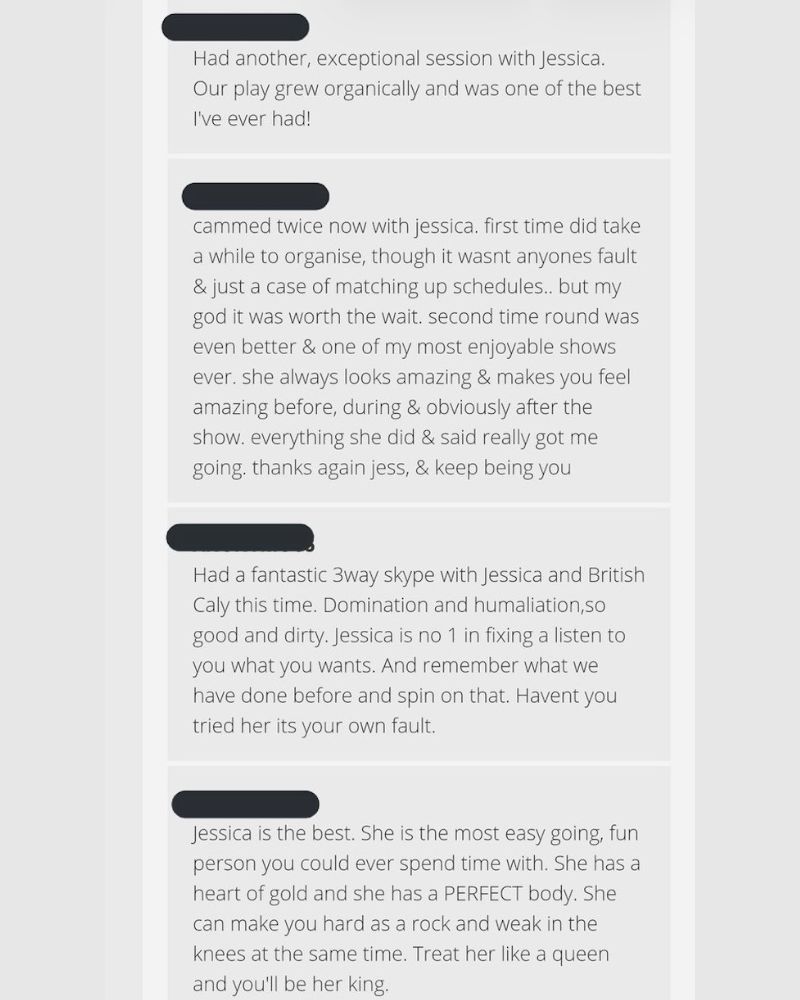 goddess jessica jade praise review 2